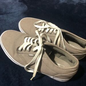 Vans Atwood Men's Skate Shoes Canvas Tan Khaki